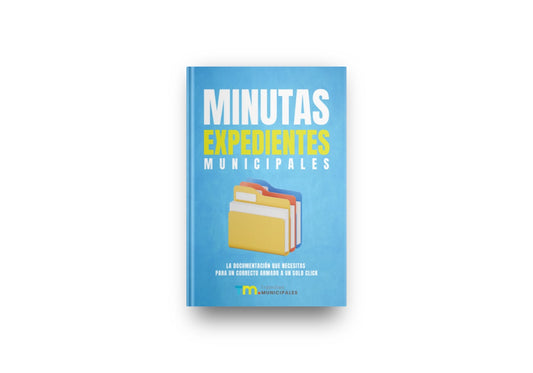 Libro digital - Minutas expedientes municipales